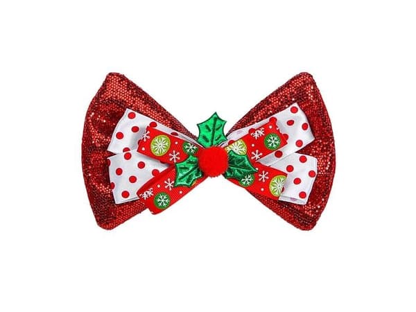 Rød julebutterfly