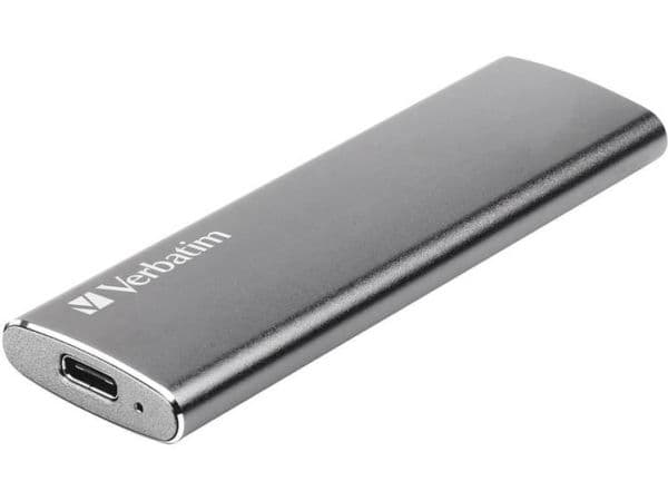 Verbatim Vx500 - SSD - 120 GB - extern (bärbar) - USB 3.1 Gen 2 (USB-C stikforbindelse) - space grey