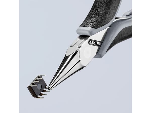 Knipex KP-3522115ESD, 1,1 cm, 2,25 cm, 7 mm, Kromvanadiumstål, Plast, Sort, Grå