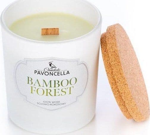 Bamboo Forest soya-lys hvit 135 g