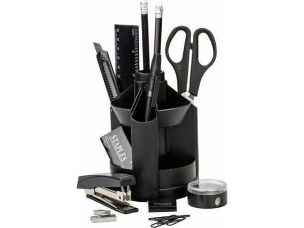 CENTRUM skrivebordsoppbevaring mini 80569 svart