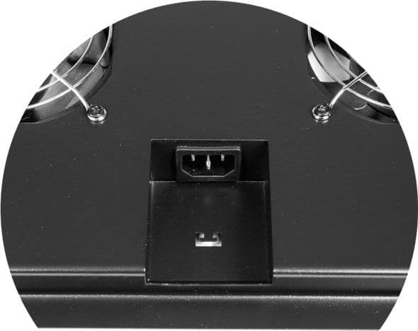 Caymon ventilasjonspanel 19" for SPR800-serien (SPR80RF)