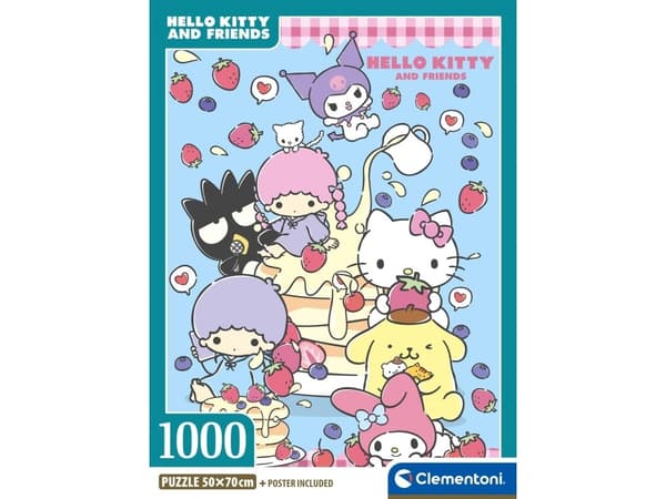 CLE puslespill 1000 Compact Hello Kitty 37117