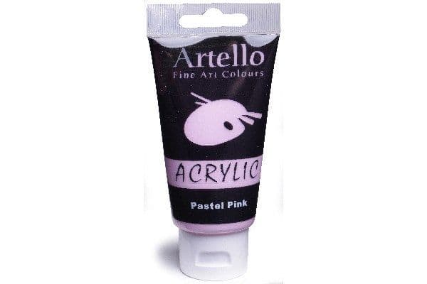 Artello akrylfärg 75 ml pastellrosa