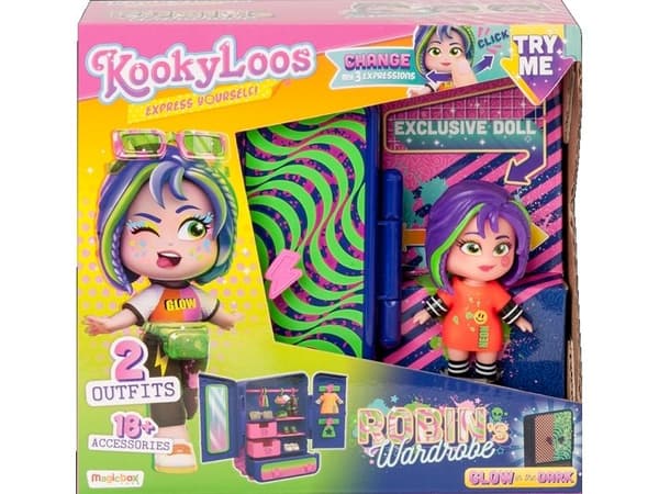 Robins kookyloos garderobe