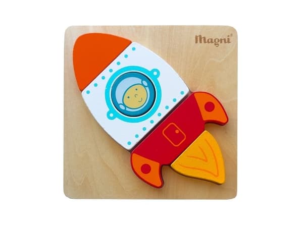 Magni romrakett puslespill