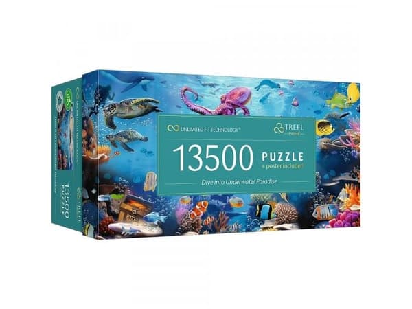 Trefl Prime, 13500 stykker, Undervann
