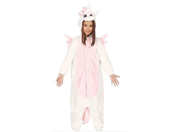 Enhjørning kostume, pink