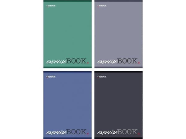 TOP-2000 Notatbok A5/96K linjer (4 stk)
