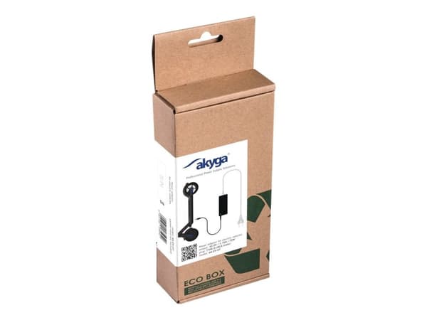 Akyga AK-EV-07 - Strømadapter - 72 watt - 1.7 A (RCA) - svart