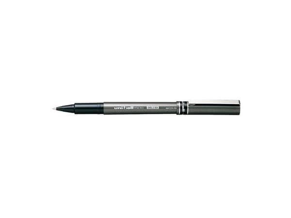 Rollerpen, Uni-Ball UB-155 De Luxe, 0,5 mm, sort