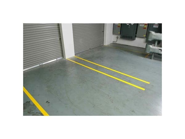 Brady B-514, gul, polyester, -18 °C, 60 °C, 30,48 m, 76,2 mm