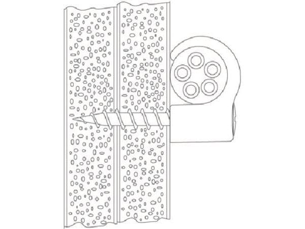 Installationsskruv PH2 TCS-C3 7-10/32 vit (100 st)