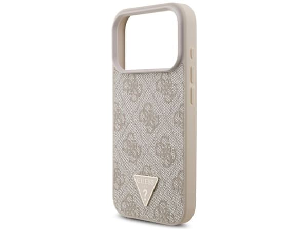 Guess 4G Strap Triangle Logo MagSafe Case for iPhone 17 Pro - Pink