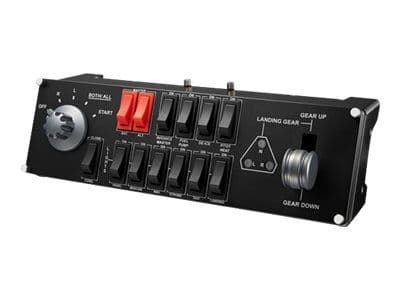 Logitech Flight Switch Panel - Instrumentpanel for flyvningssimulator - kablet - for PC