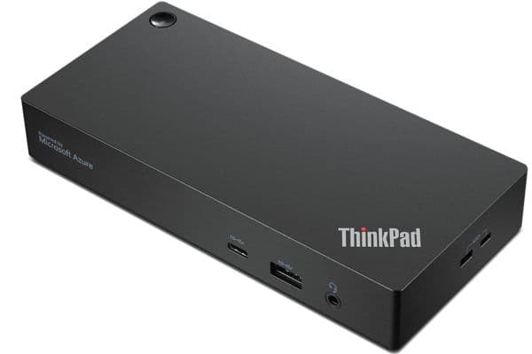 Lenovo ThinkPad Universal USB-C Smart Dock - Dockingstasjon - USB-C - HDMI, 2 x DP - GigE - 135 Watt - Sort