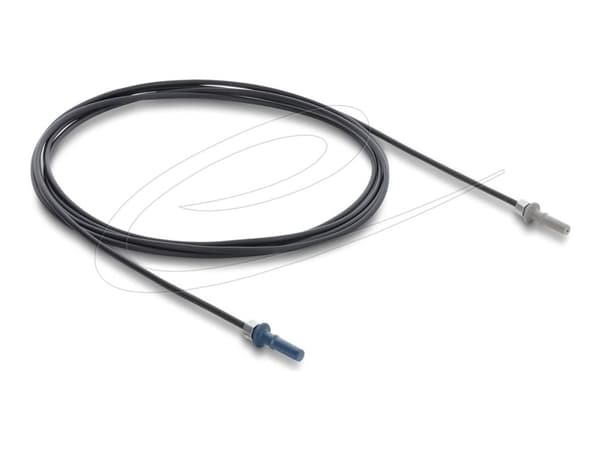 DeLOCK 91034, Musta, Harmaa, Sininen, Monitila, 2 m, 1 kpl