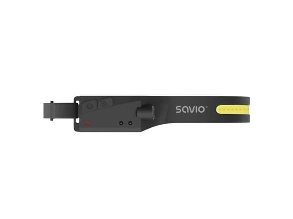 Savio FL-02, Hodebåndslommelykt, Sort, ABS syntetisk, LED, 2 lamper