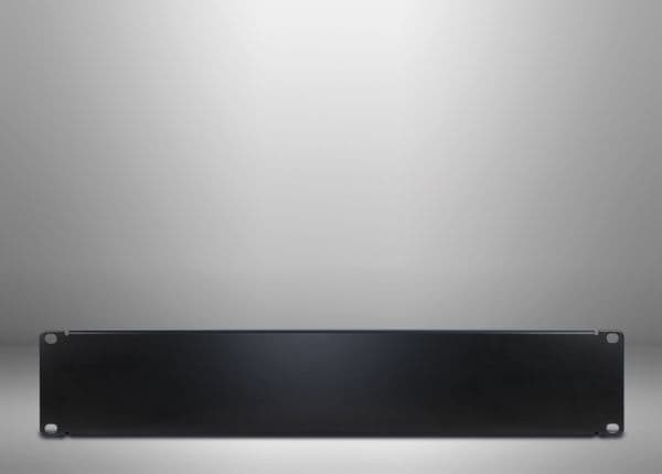 Inter-Tech - Rackblankningspanel - svart - 2U - 19"