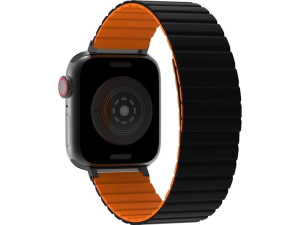 JCPal FlexForm rem til Apple Watch Black/Orange (38/40/41mm)