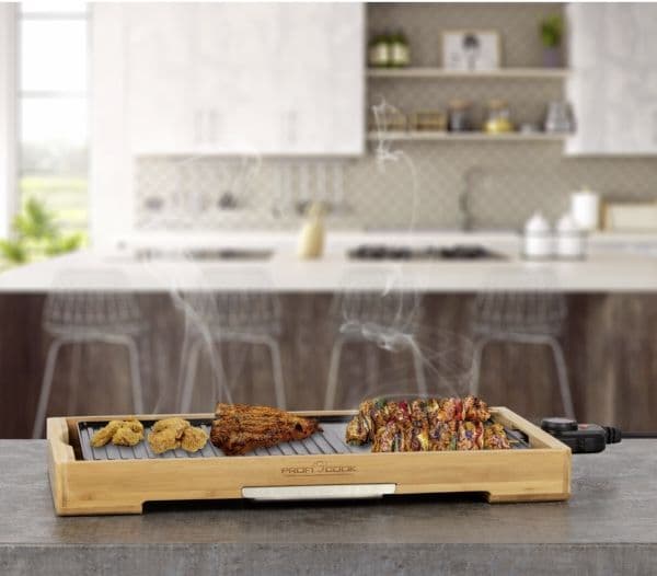ProfiCook PC-TYG 1143 - Grill/griddle - elektrisk - 1275 cm2