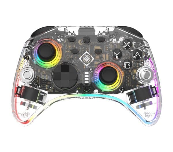 Deltaco Controller 2 C-tangent RGB trådlös transparent switch