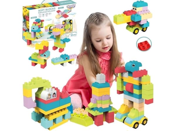 WOOPIE 3D-rakentamisen tiilet 86 e.