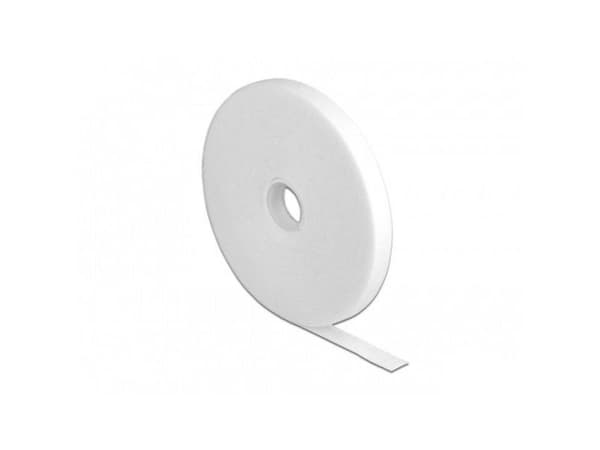 Delock - Kabelbinderrulle - 10 m - vit