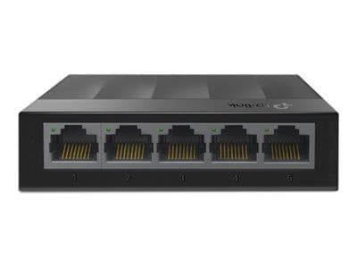 TP-Link LiteWave LS1005G - Switch - ohanterad - 5 x 10/100/1000 - skrivbordsmodell, väggmonterbar