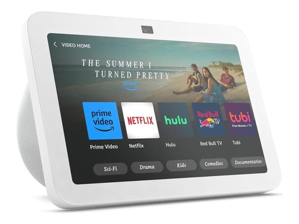 Amazon Echo Show 8 (3rd Generation) - Smart display - LCD 8" - trådlös - Wi-Fi, Bluetooth - Glaciärvit