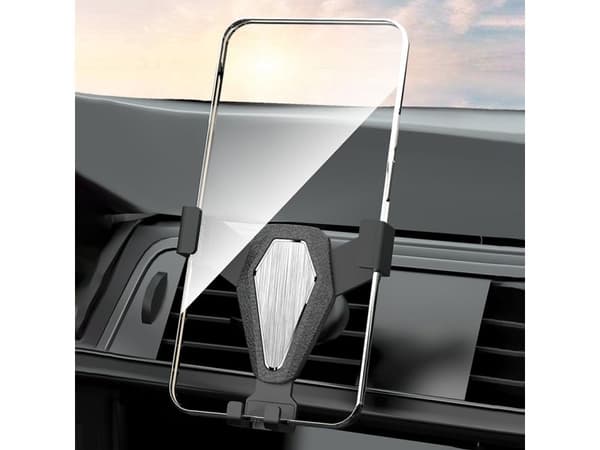 Hurtel Gravity mobilhållare för bil, silver (YC07)