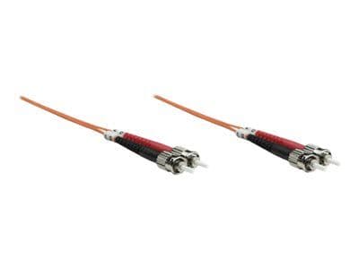 Intellinet LWL Anschlusskabel ST/ST 5m Multimode OM1 orange