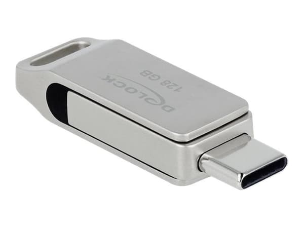 Delock - USB flash-enhet - 128 GB - USB 3.2 Gen 1 / USB-C