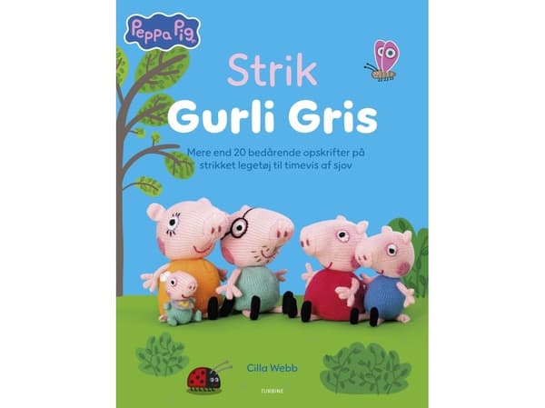 Strikk Gurli Gris | Språk: Dansk