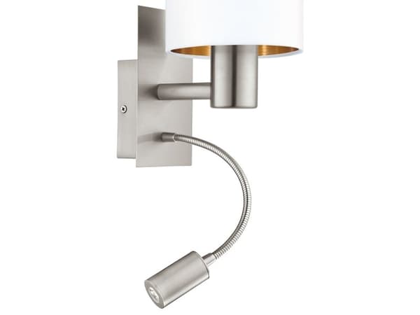 EGLO PASTERI vegglampe 2L HVIT/GULL