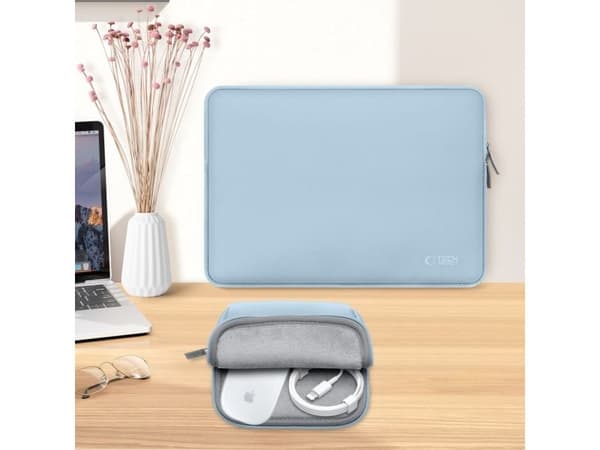 Tech-Protect Neoslim 13-14" laptopväska - blå
