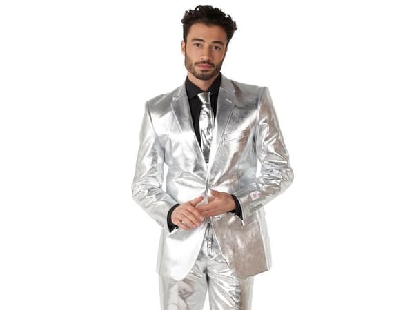 Sølv jakkesæt OppoSuits