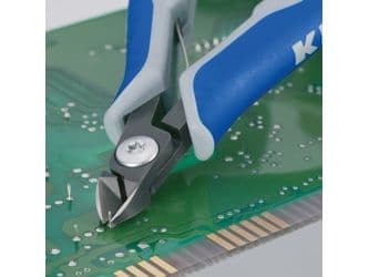 KNIPEX præcisions-elektronik-skævbider, mini hoved