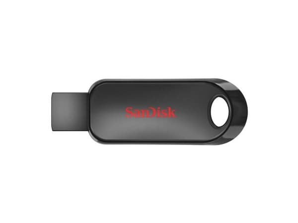 SanDisk Cruzer Snap - USB-flashstasjon - 128 GB - USB 2.0