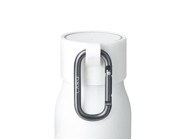 LARQ Active Loop, Flaskhållare, Vit, Silikon, Rostfritt stål, LARQ Bottle PureVis, 1 styck