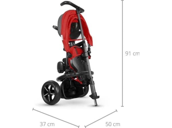 Qplay Qplay Tricycle Rito Star Red