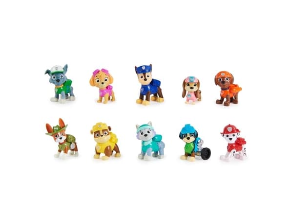 Paw Patrol Celebration figurer, 10-pack