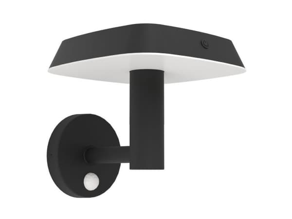 EGLO DREOLI solcelle vegg m/sensor sort/hvit