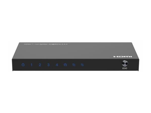 MicroConnect - Splitter - 4K@60Hz, 4:4:4 - 4 x HDMI - stasjonær