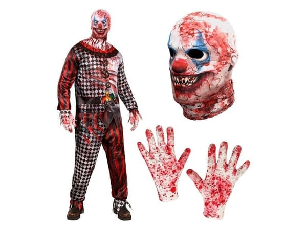Elak clown-dräkt