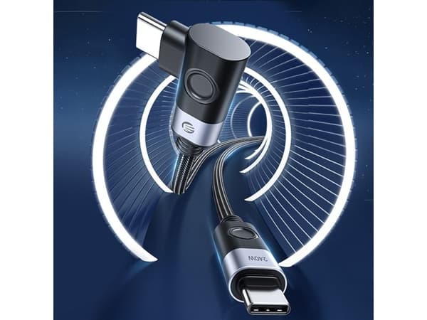 Orico-USB-kaapeli Orico CW240 USB-C – USB-C PD 240 W 2 m – musta