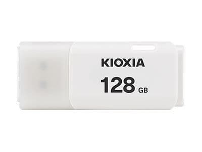 KIOXIA TransMemory U202 - USB flash-enhet - 128 GB - USB 2.0 - vit