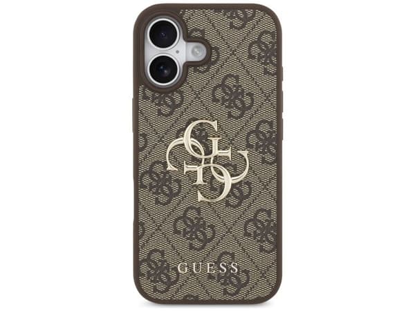 Guess 4G Big Logo Case for iPhone 17 - Brown