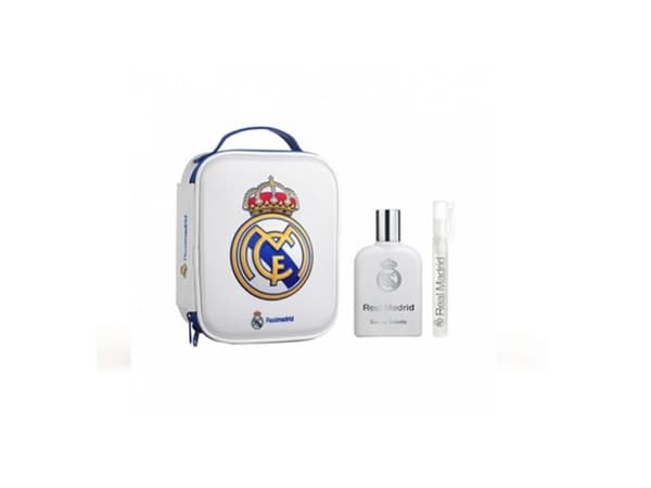 Real Madrid Eau De Toilette Spray Set 100ml Spray 10ml Rollon