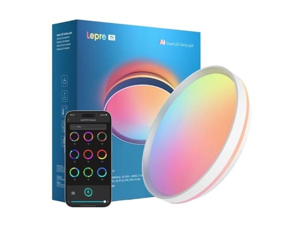 Taklampa Belideco smart LEPRO T1 1800 lm